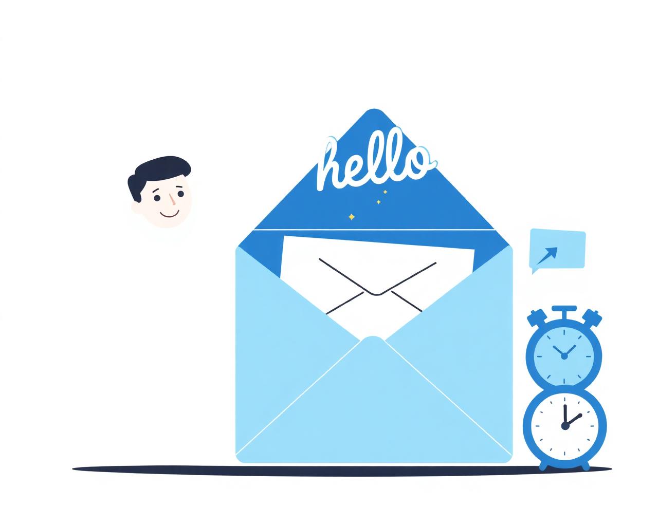 Illustration of getting in touch